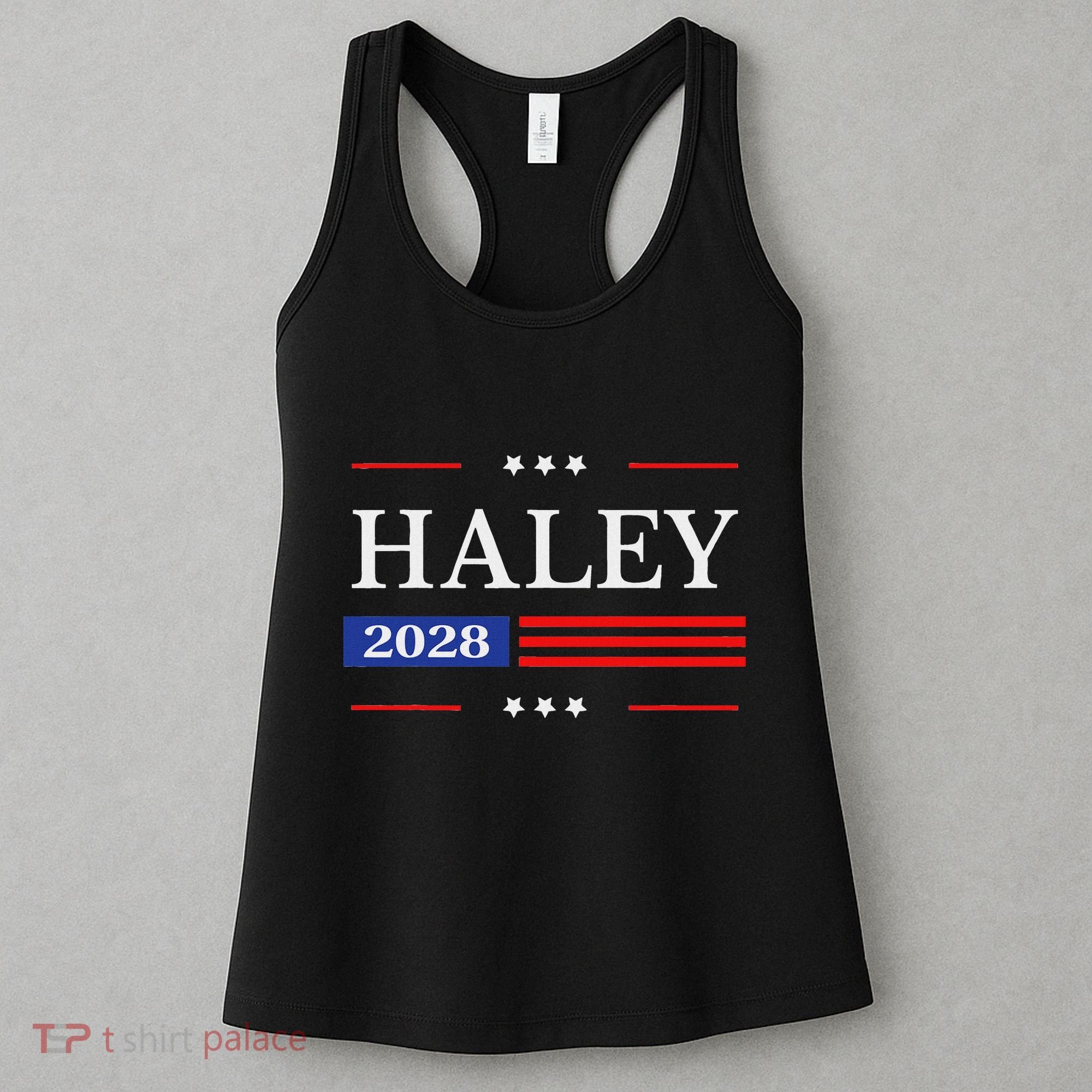 Nikki Haley 2028 American Flag Usa Flag Women's Tank Top
