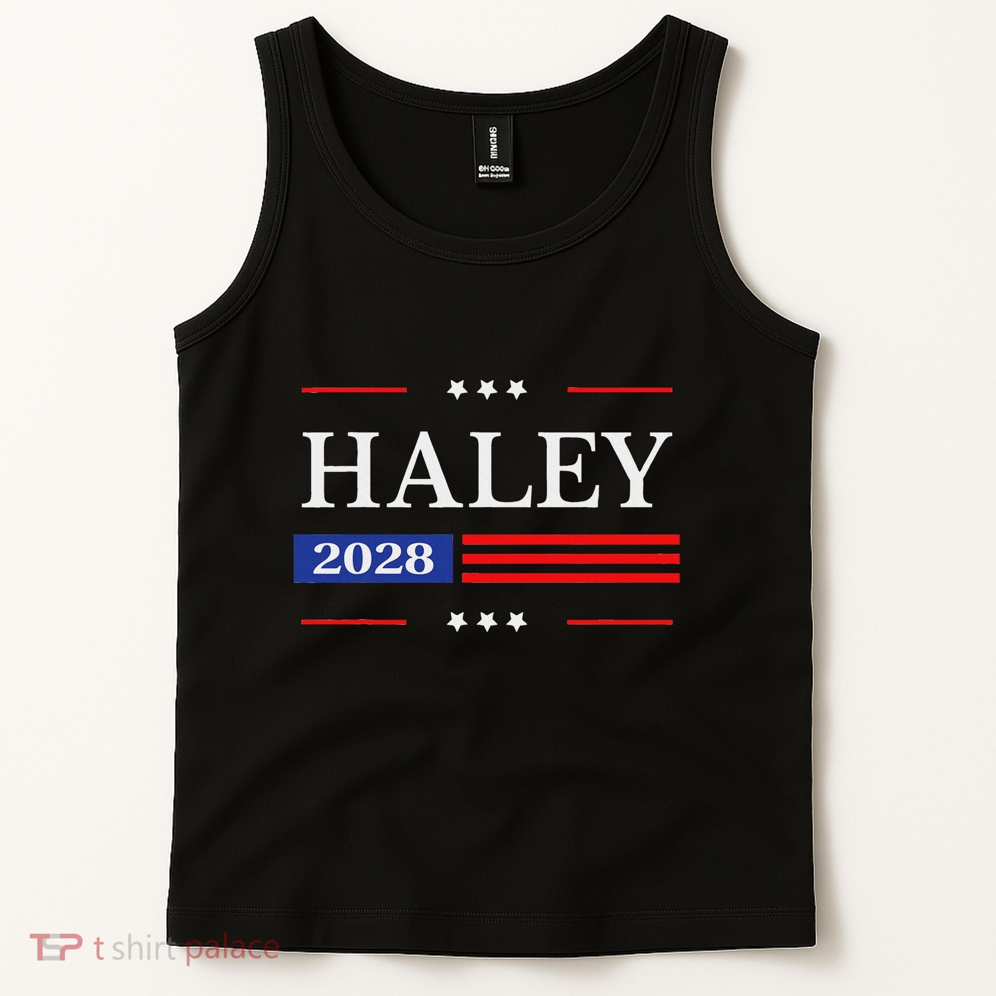 Nikki Haley 2028 American Flag Usa Flag Tank Top