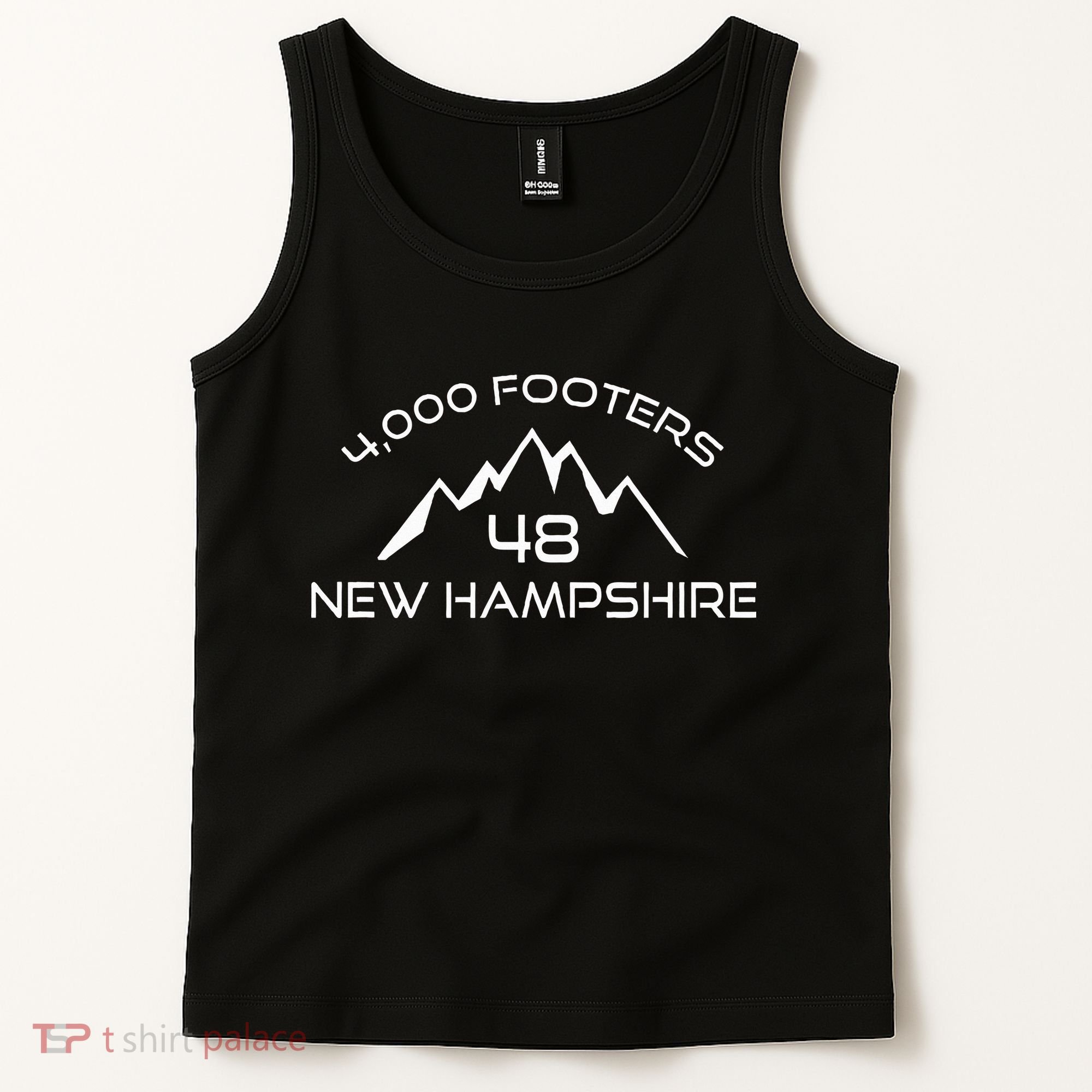 New Hampshire 48 4000 Footers Mountain Tank Top