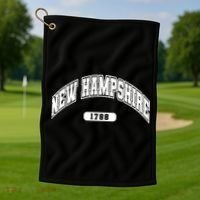 New Hampshire Collegiate Style 1799 Golf Towel thumb 1