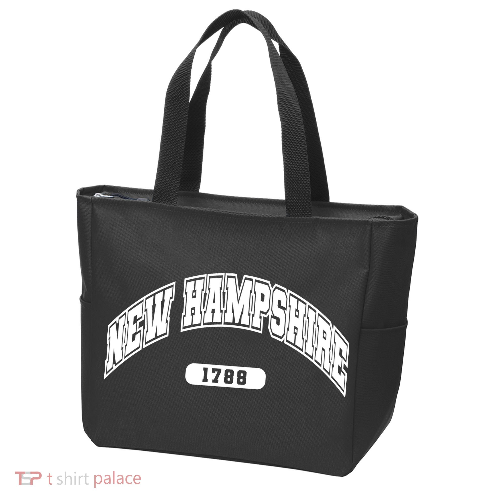 New Hampshire Collegiate Style 1799 Tote Bag