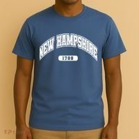 New Hampshire Collegiate Style 1799 T-Shirt thumb 3