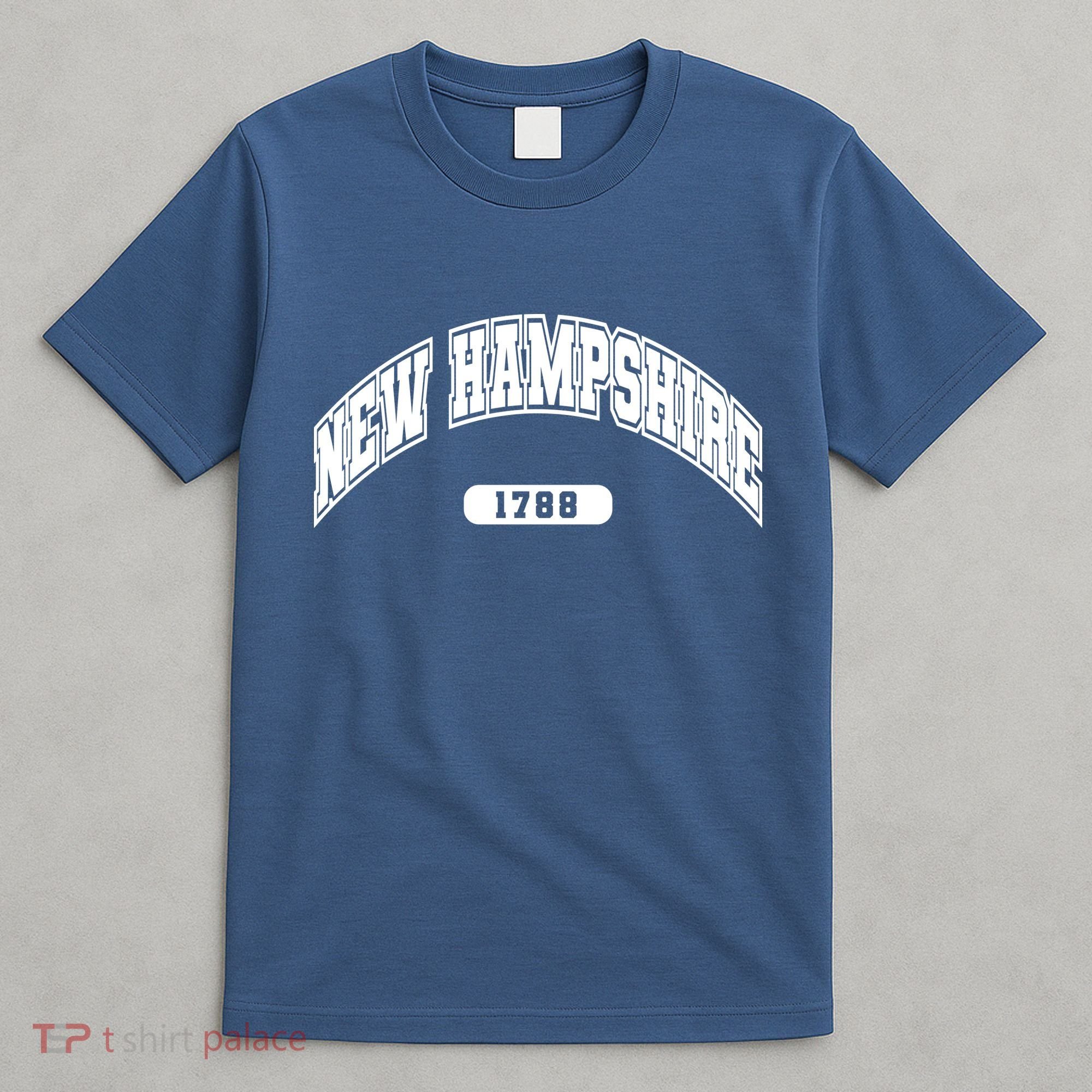 New Hampshire Collegiate Style 1799 T-Shirt