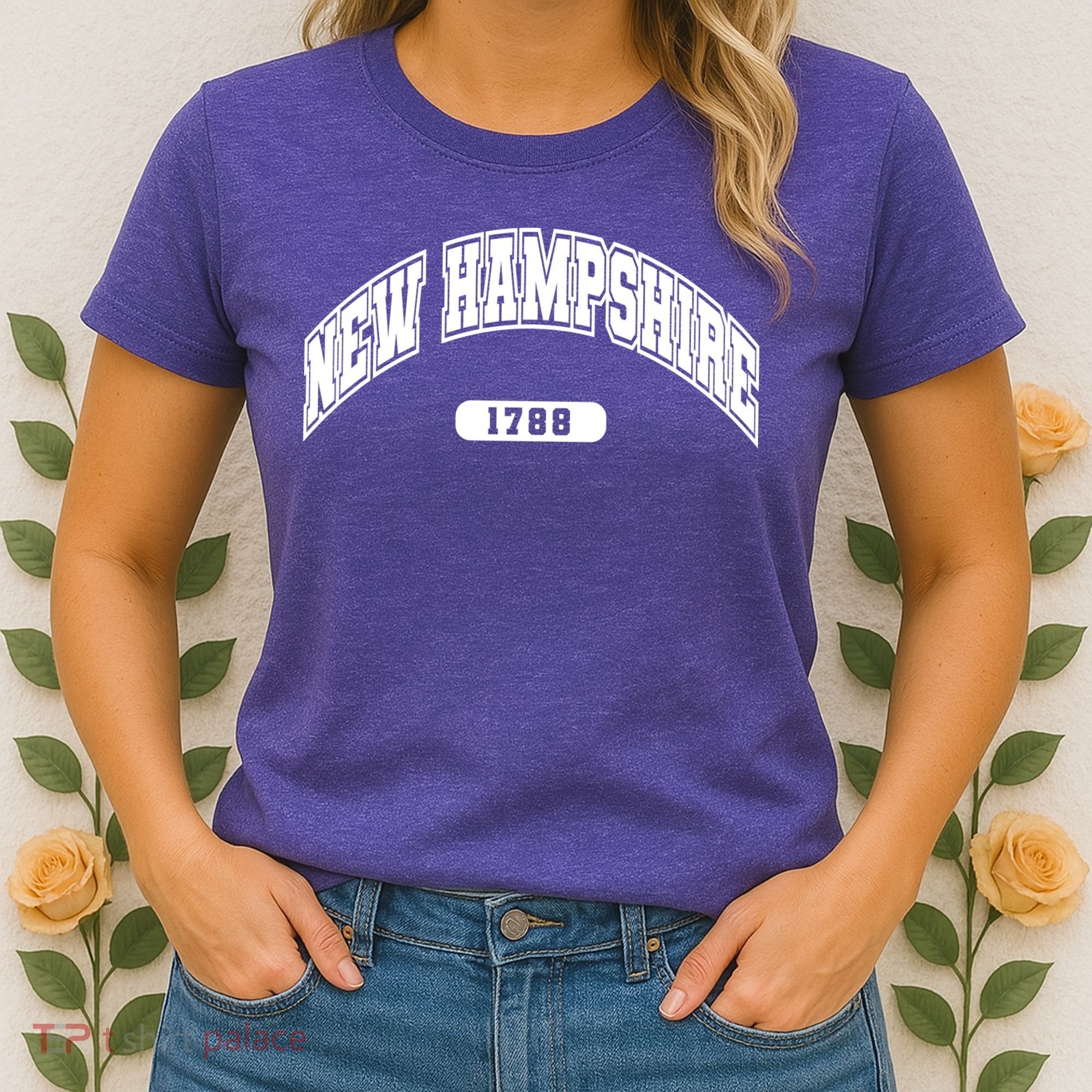 New Hampshire Collegiate Style 1799 Women's T-Shirt