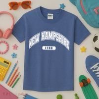 New Hampshire Collegiate Style 1799 Kids T-Shirt thumb 3