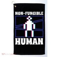 Nongiftfungible Hu Cryptocurrency Blockchain Trader Crypto Gift Golf Towel thumb 0