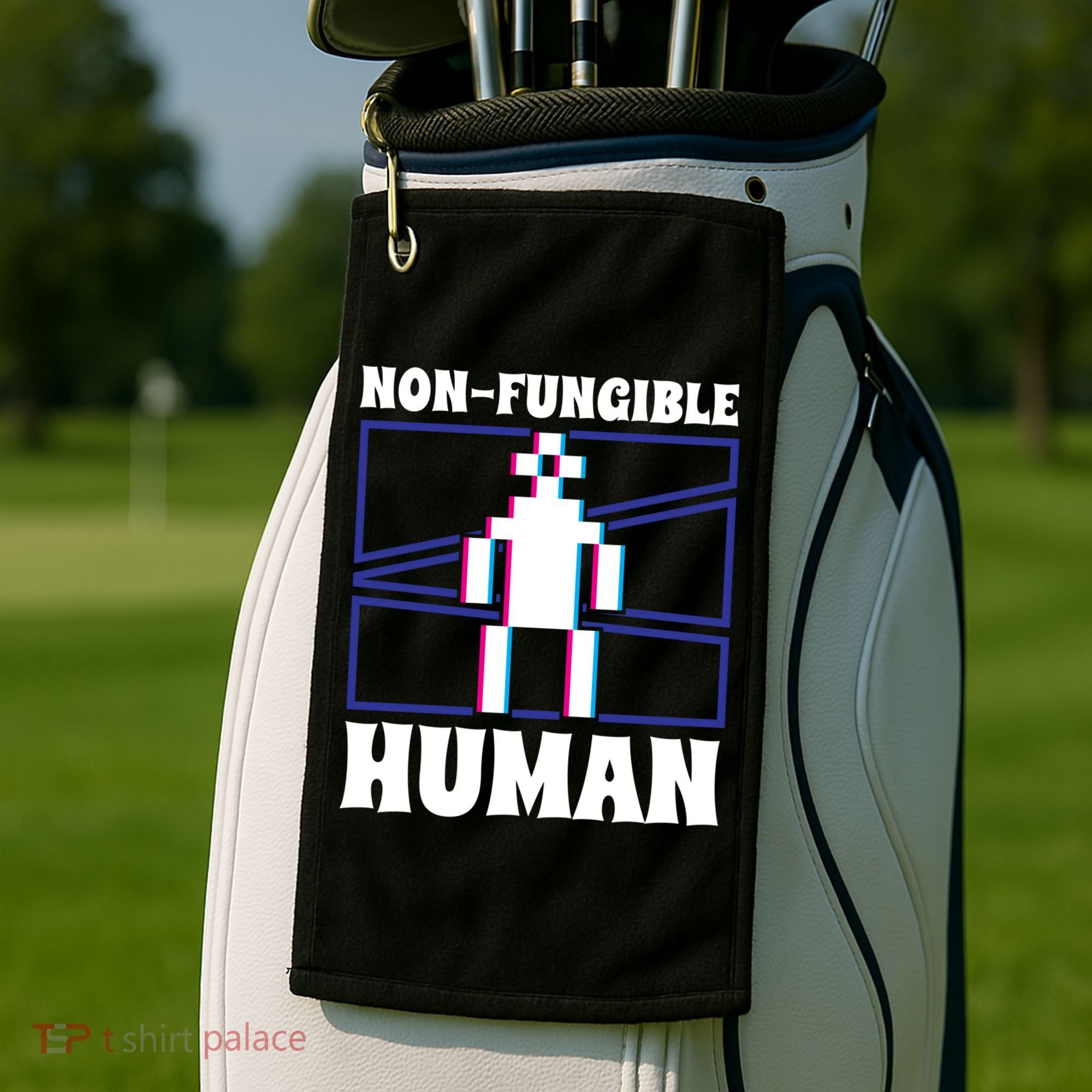 Nongiftfungible Hu Cryptocurrency Blockchain Trader Crypto Gift Golf Towel