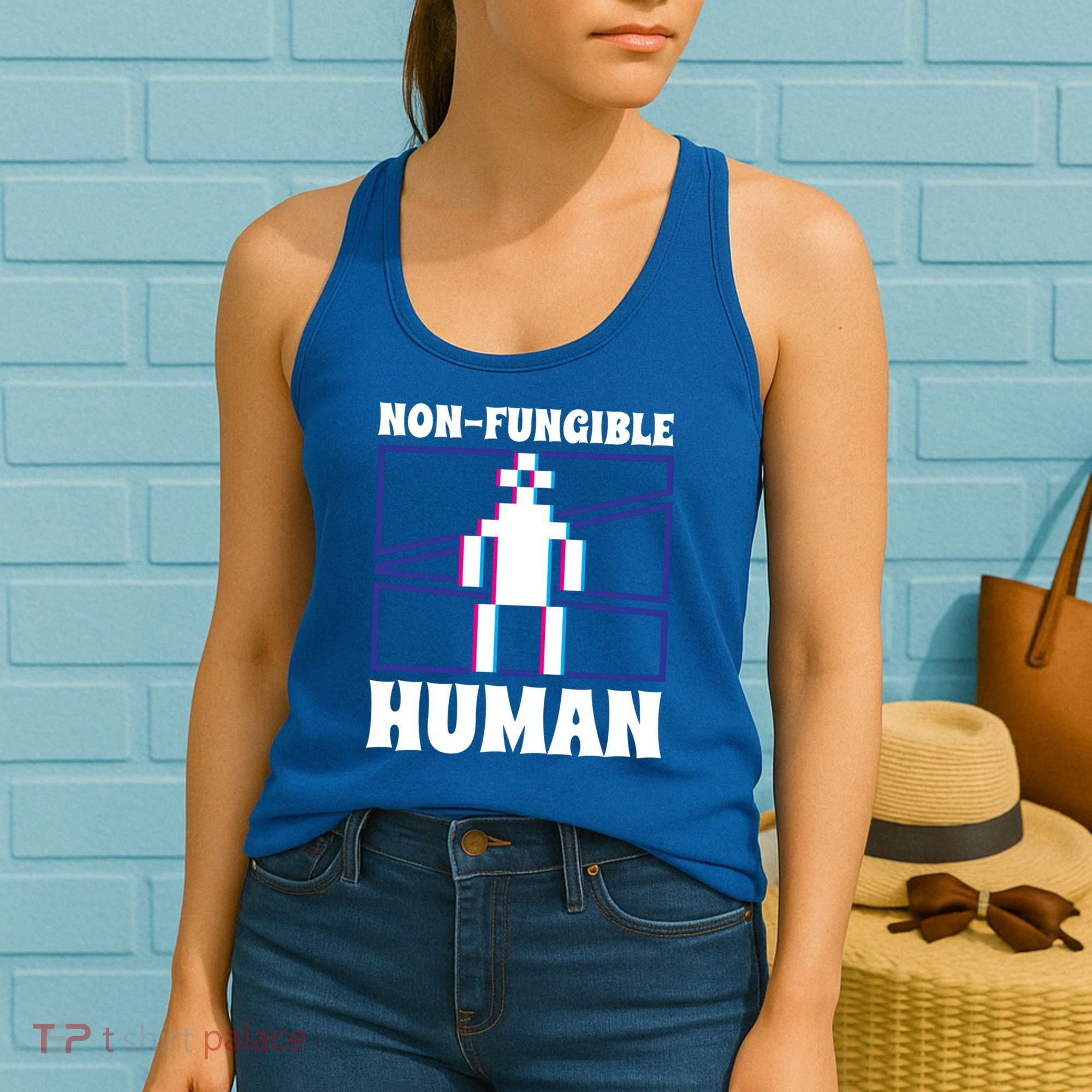 Nongiftfungible Hu Cryptocurrency Blockchain Trader Crypto Gift Women's Tank Top