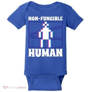 Nongiftfungible Hu Cryptocurrency Blockchain Trader Crypto Gift Baby Bodysuit