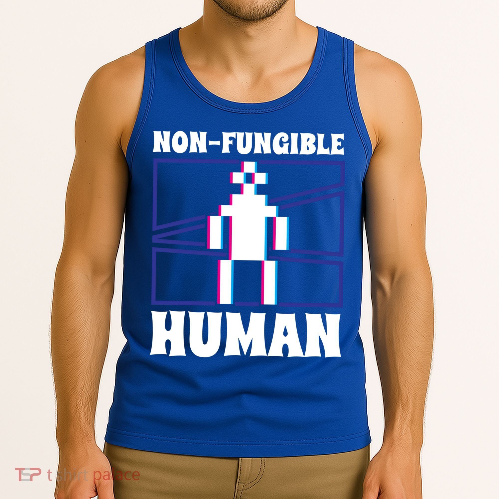 Nongiftfungible Hu Cryptocurrency Blockchain Trader Crypto Gift Tank Top