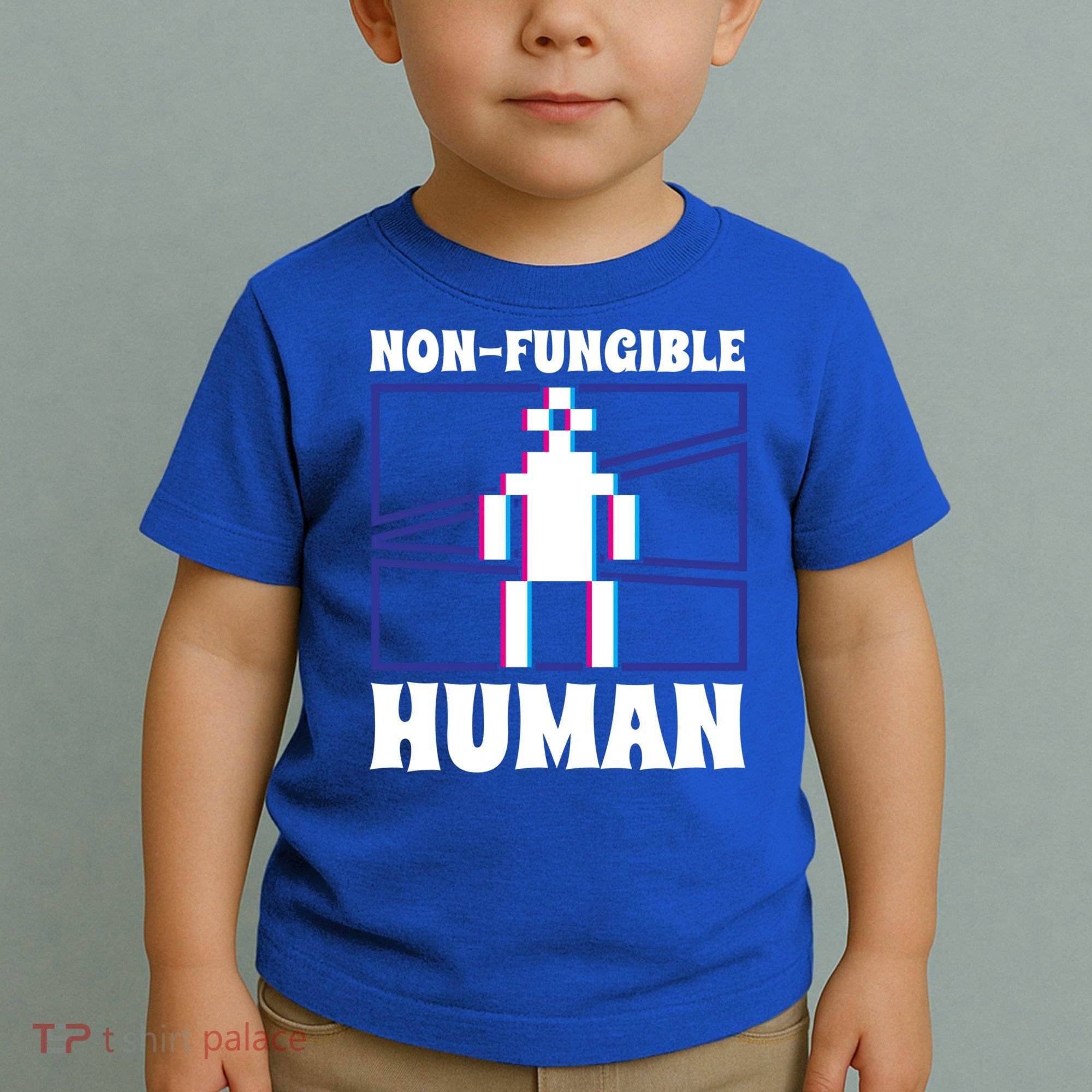 Nongiftfungible Hu Cryptocurrency Blockchain Trader Crypto Gift Toddler T-Shirt