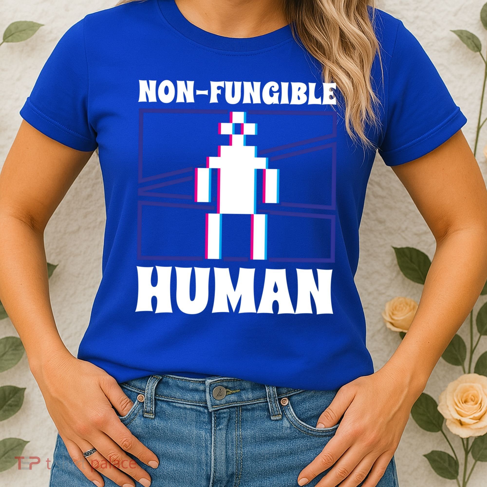 Nongiftfungible Hu Cryptocurrency Blockchain Trader Crypto Gift Women's T-Shirt