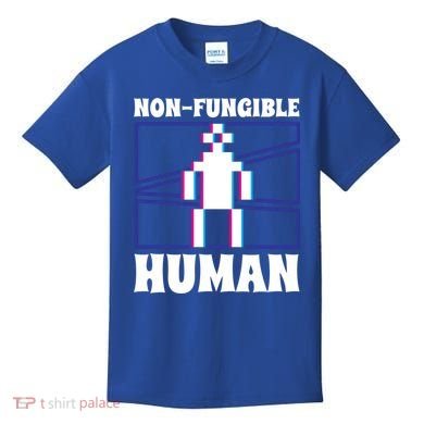 Nongiftfungible Hu Cryptocurrency Blockchain Trader Crypto Gift Kids T-Shirt