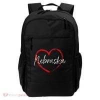 Nebraska Heart Cute Ladies Mom Gift Backpack thumb 0