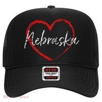 Nebraska Heart Cute Ladies Mom Gift Hat thumb 0