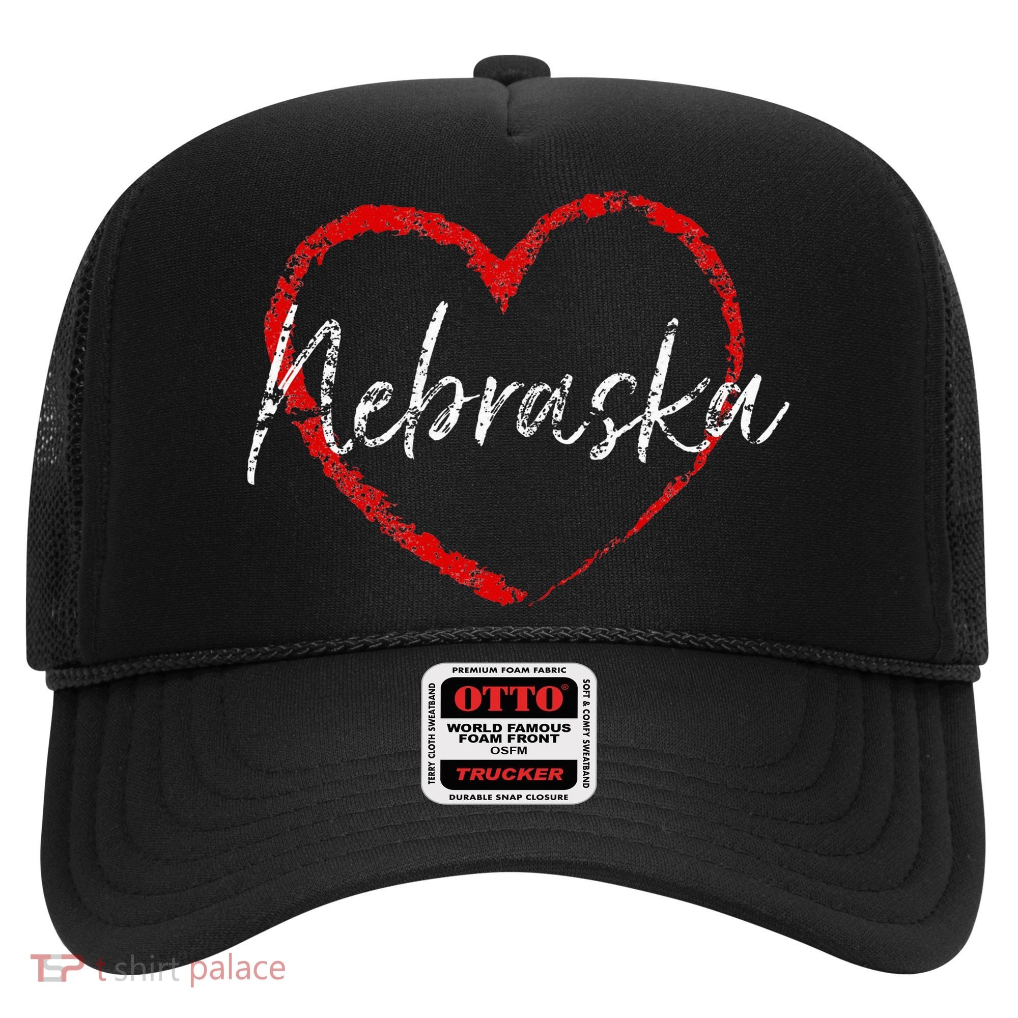Nebraska Heart Cute Ladies Mom Gift Hat
