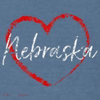Nebraska Heart Cute Ladies Mom Gift Comfort Colors Garment-Dyed Hooded Sweatshirt thumb 2