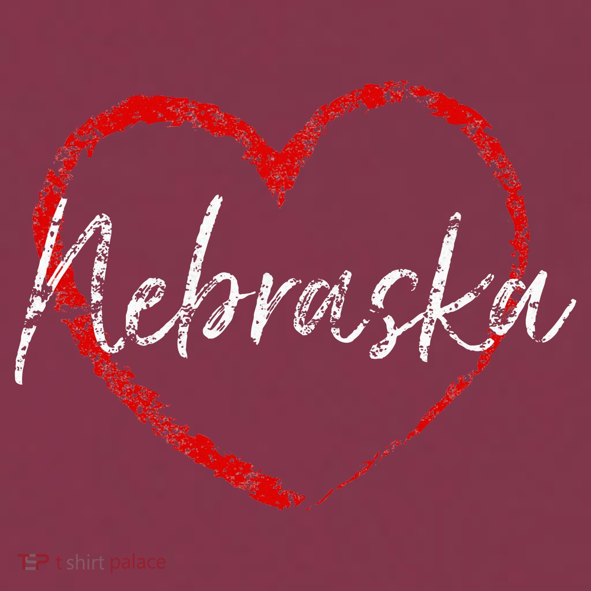 Nebraska Heart Cute Ladies Mom Gift 16oz Travel Tumbler