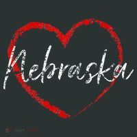 Nebraska Heart Cute Ladies Mom Gift Infant Baby Jersey Bodysuit thumb 2