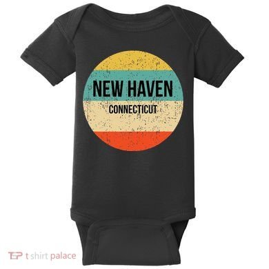New Haven Connecticut New Haven Baby Bodysuit