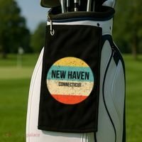 New Haven Connecticut New Haven Golf Towel thumb 2