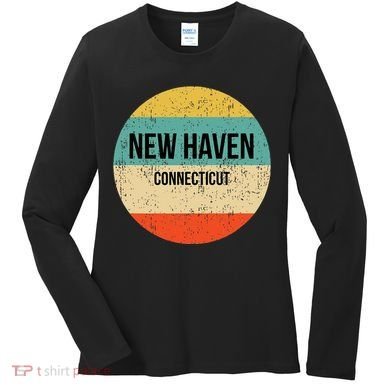 New Haven Connecticut New Haven Women's Long Sleeve Shirt