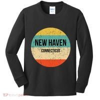 New Haven Connecticut New Haven Kids Long Sleeve Shirt thumb 0