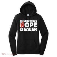 Neighborhood Hope Dope Dealer AA NA Recovery 12 Step Sponsor Women's Hoodie thumb 0