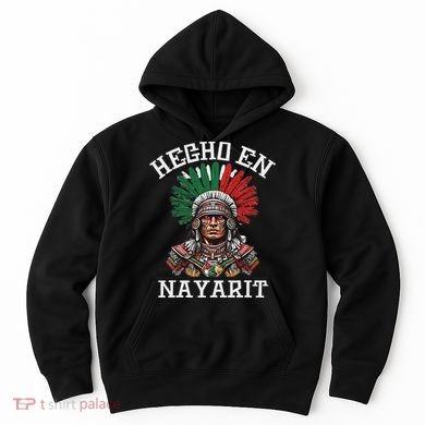 Nayarit Hecho En Nayarit Aztec Warrior Mexico Hoodie