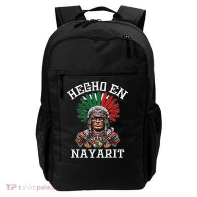 Nayarit Hecho En Nayarit Aztec Warrior Mexico Backpack