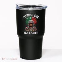 Nayarit Hecho En Nayarit Aztec Warrior Mexico Tumbler thumb 0