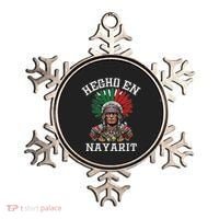 Nayarit Hecho En Nayarit Aztec Warrior Mexico Ornament thumb 0