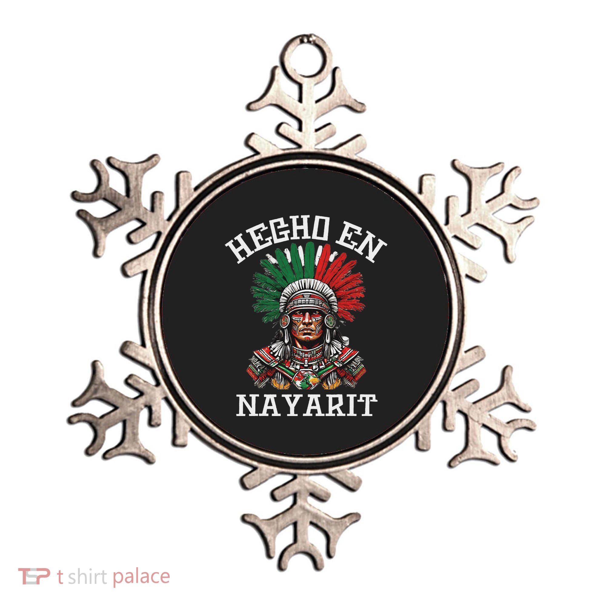 Nayarit Hecho En Nayarit Aztec Warrior Mexico Ornament