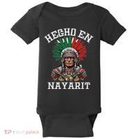 Nayarit Hecho En Nayarit Aztec Warrior Mexico Baby Bodysuit thumb 0