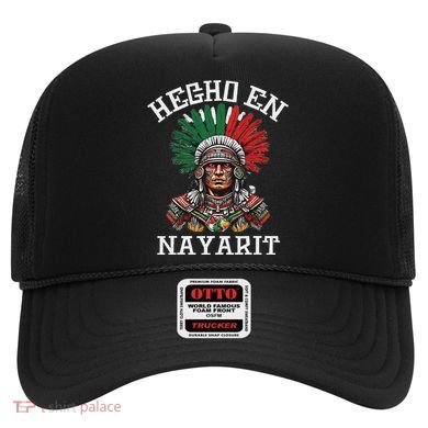 Nayarit Hecho En Nayarit Aztec Warrior Mexico Hat