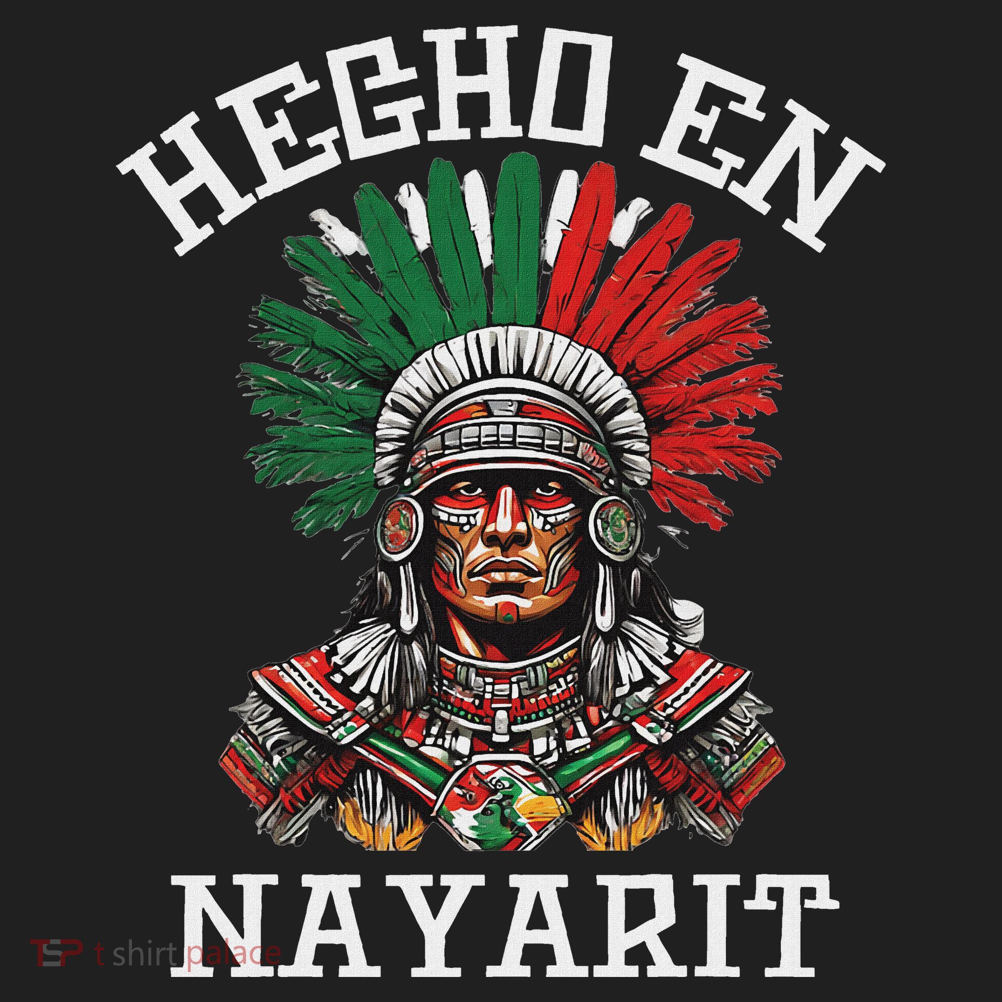 Nayarit Hecho En Nayarit Aztec Warrior Mexico Hat