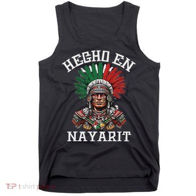 Nayarit Hecho En Nayarit Aztec Warrior Mexico Tank Top