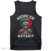 Nayarit Hecho En Nayarit Aztec Warrior Mexico Tank Top thumb 0