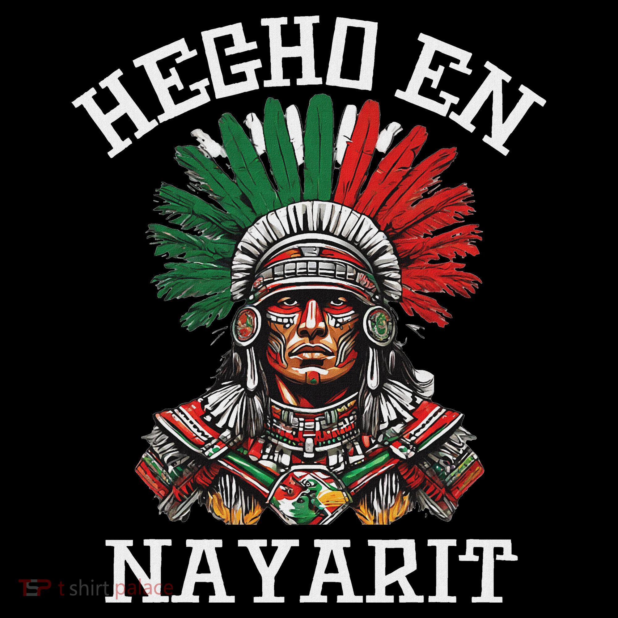 Nayarit Hecho En Nayarit Aztec Warrior Mexico Tank Top