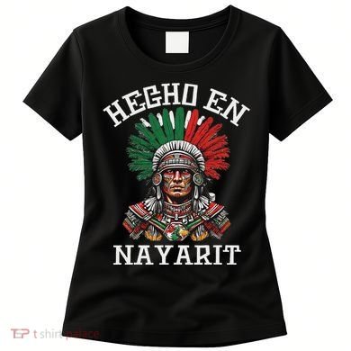 Nayarit Hecho En Nayarit Aztec Warrior Mexico Women's T-Shirt