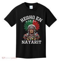 Nayarit Hecho En Nayarit Aztec Warrior Mexico Kids T-Shirt thumb 0