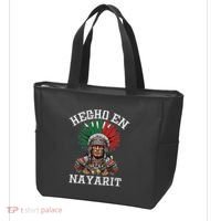 Nayarit Hecho En Nayarit Aztec Warrior Mexico Tote Bag thumb 3