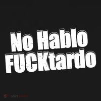 No Hablo Fucktardo Funny Women's Tank Top thumb 5