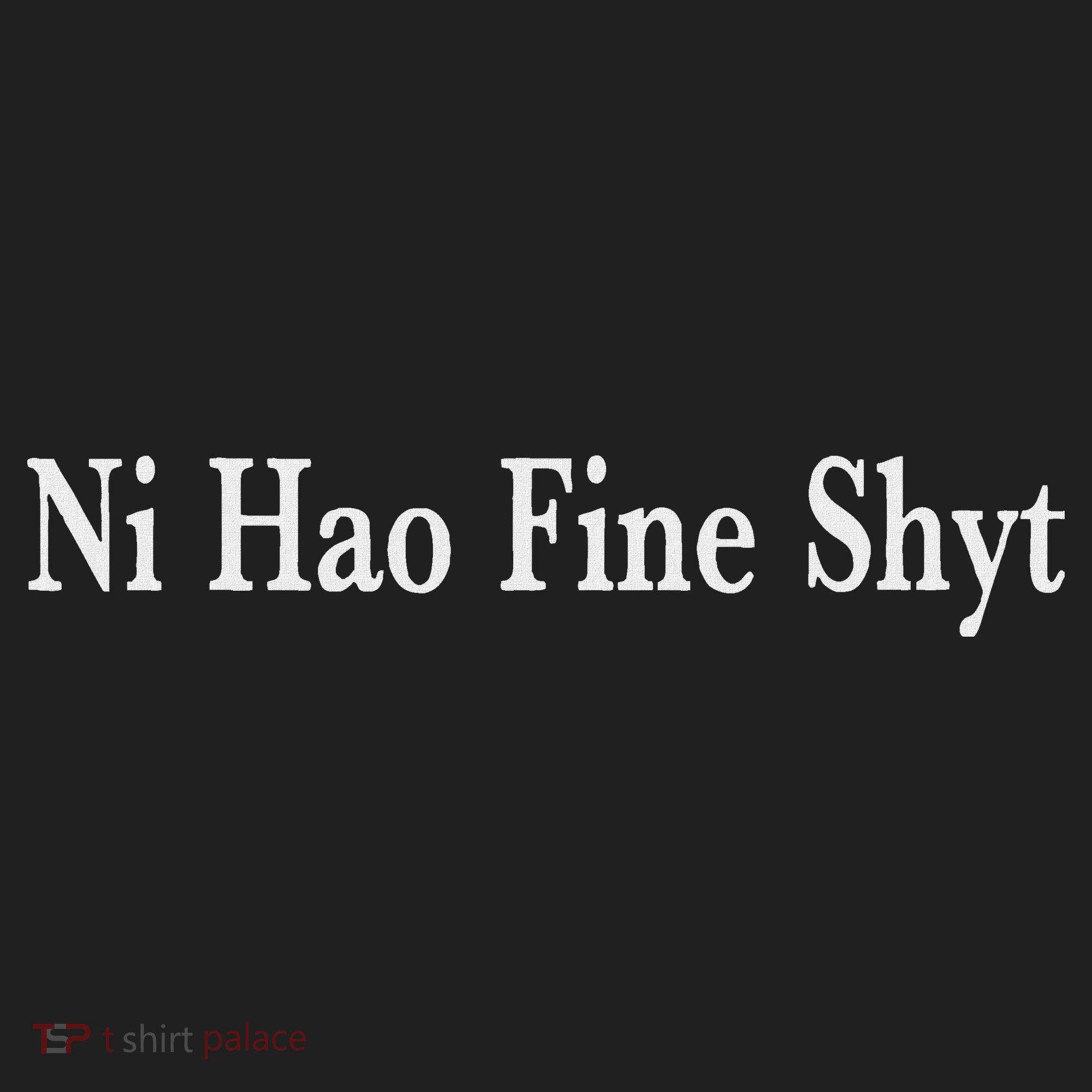 Ni Hao Fine Shyt Meme Slogan Beanie