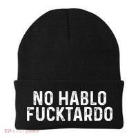 No Hablo Fucktardo Beanie thumb 0