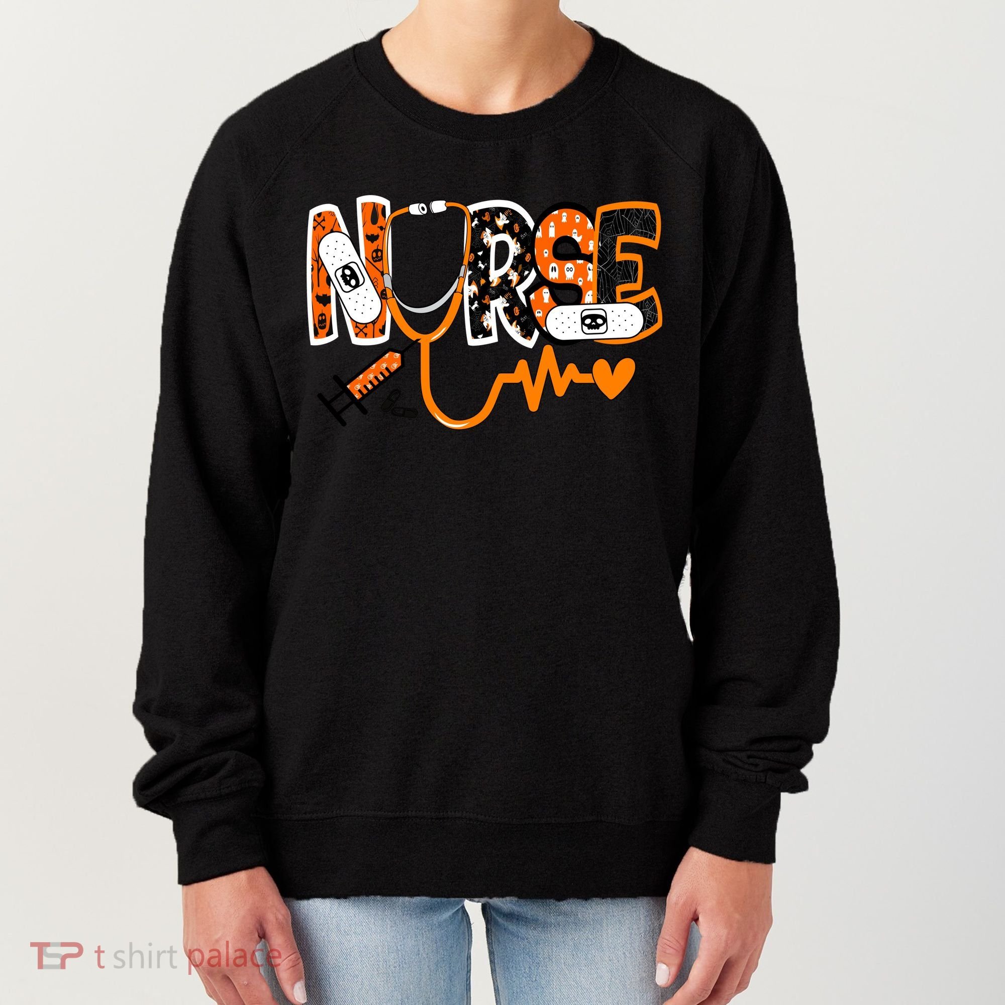 Nurse Halloween Festive Women's Sweatshirt