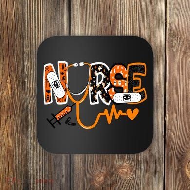 Nurse Halloween Festive Coaster