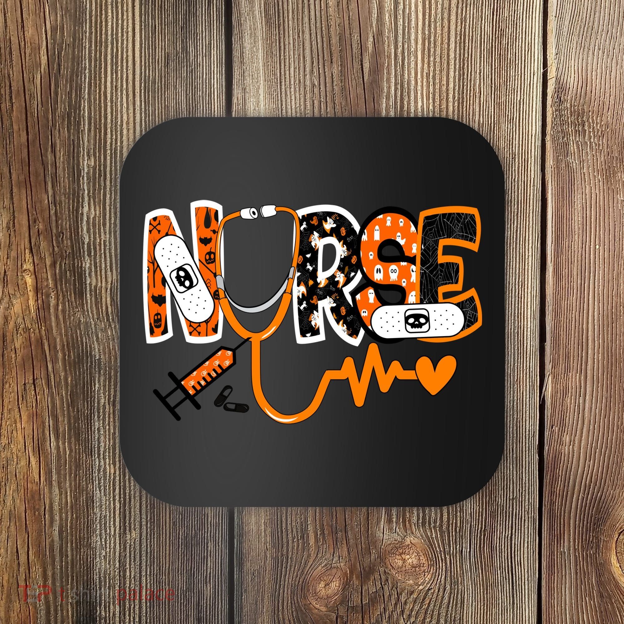 Nurse Halloween Festive Coaster