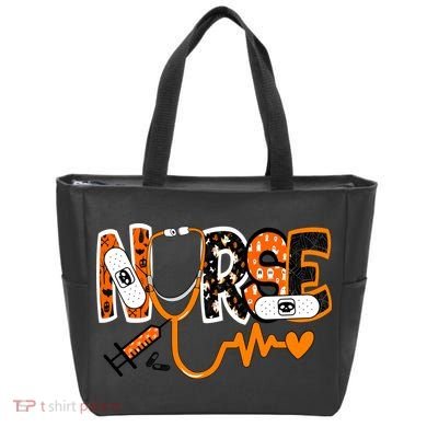 Nurse Halloween Festive Tote Bag