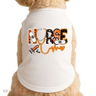 Nurse Halloween Festive Doggie Tank